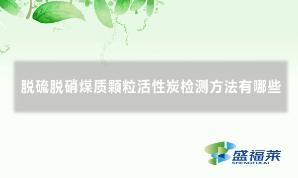 脫硫脫硝煤質(zhì)顆粒活性炭檢測方法有哪些