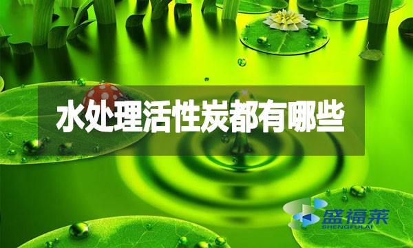 水處理活性炭都有哪些？